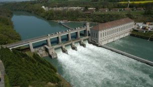 Photo du Barrage de Chancy Pougny