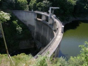 Photo du Barrage de Luzège