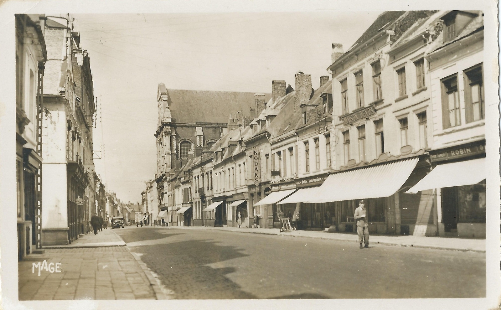 Photos et carte postales anciennes d'AiresurlaLys Mairie d'AiresurlaLys et sa ville