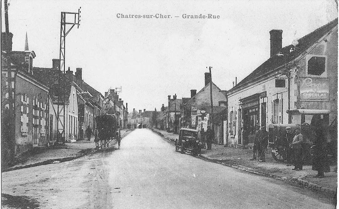 Photos et carte postales anciennes de ChâtressurCher Mairie de