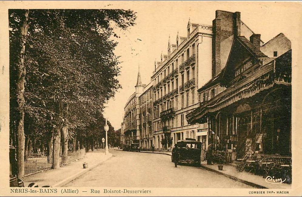 Photos et carte postales anciennes de NérislesBains Mairie de NérislesBains et sa ville
