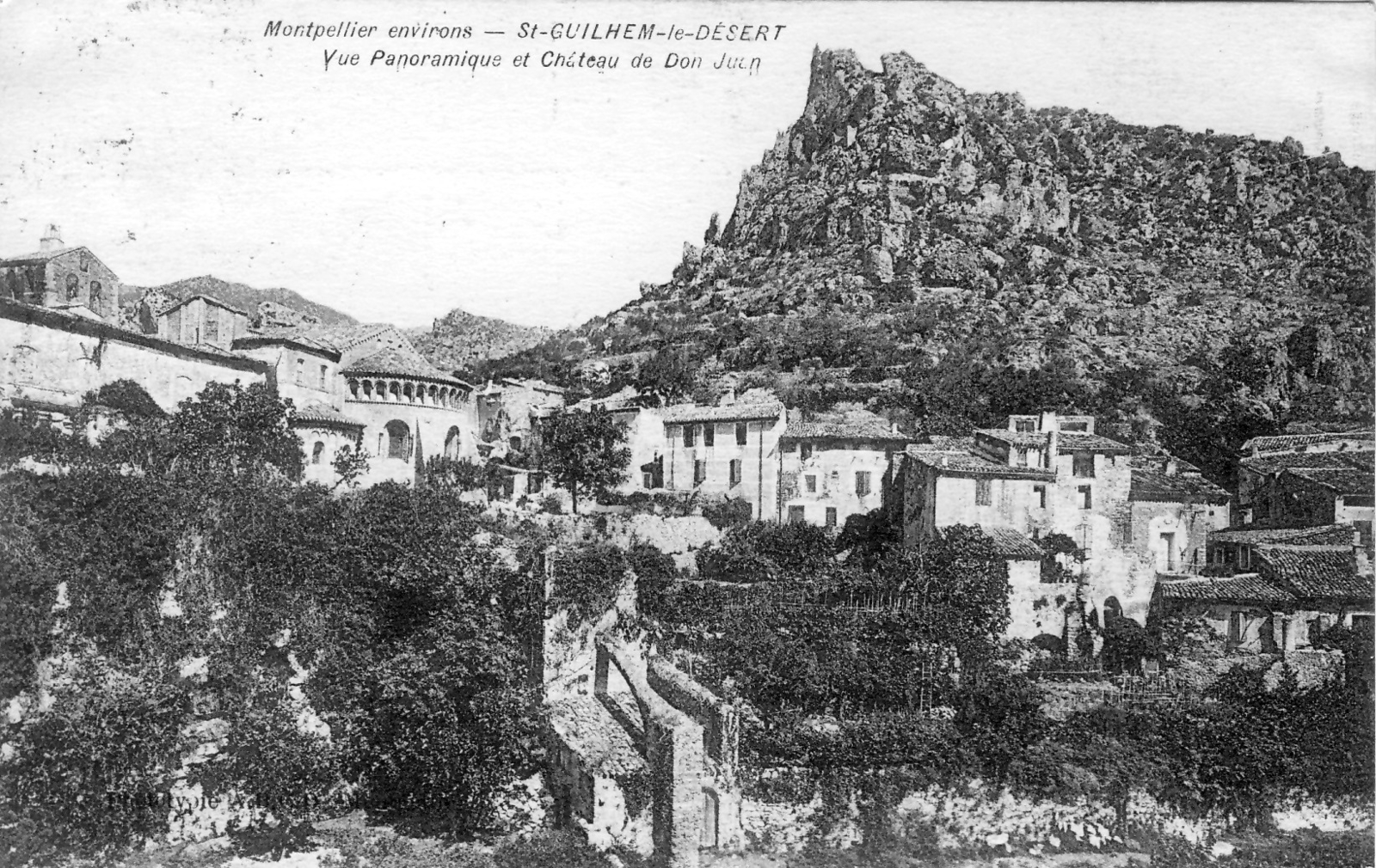 Photos et carte postales anciennes de SaintGuilhemleDésert Mairie