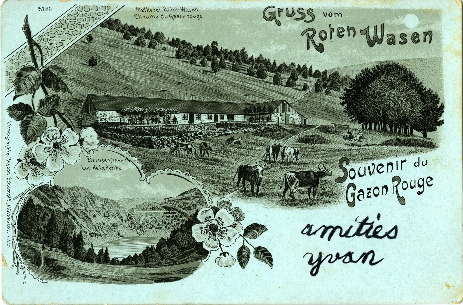 Photos et carte postales anciennes de SaintMauricesurMoselle Mairie de SaintMauricesur