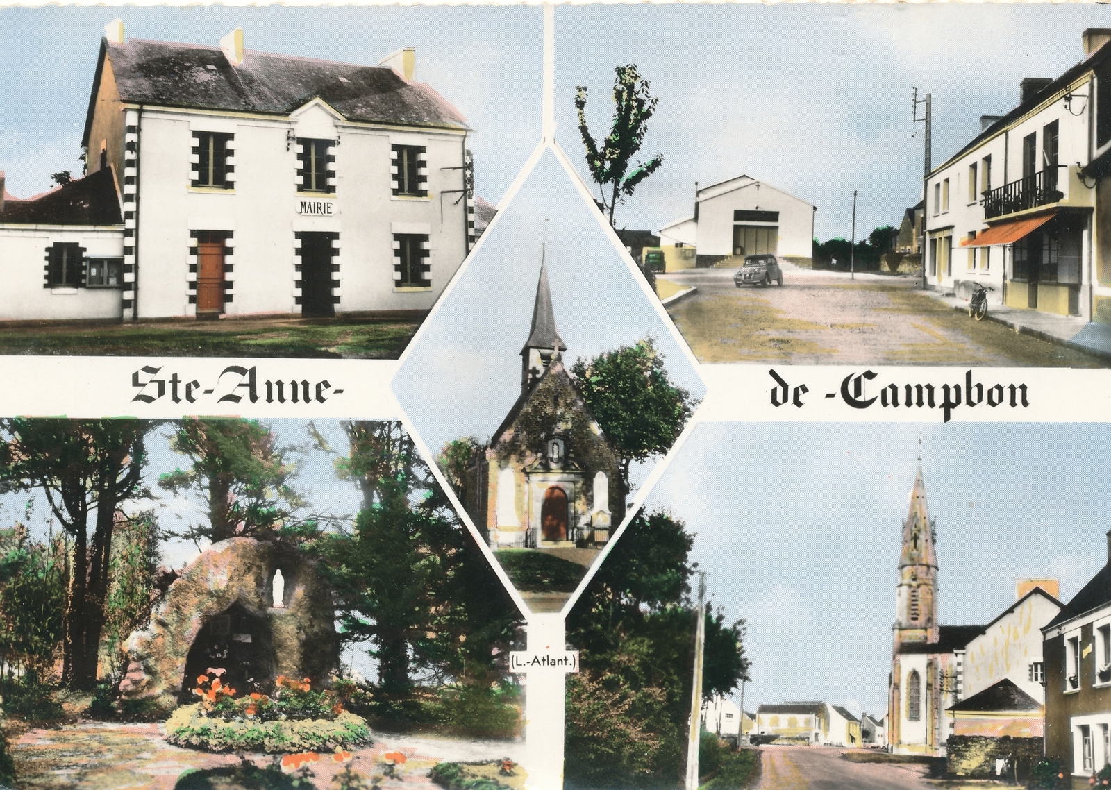 Photos et carte postales anciennes de SainteAnnesurBrivet Mairie de SainteAnnesurBrivet